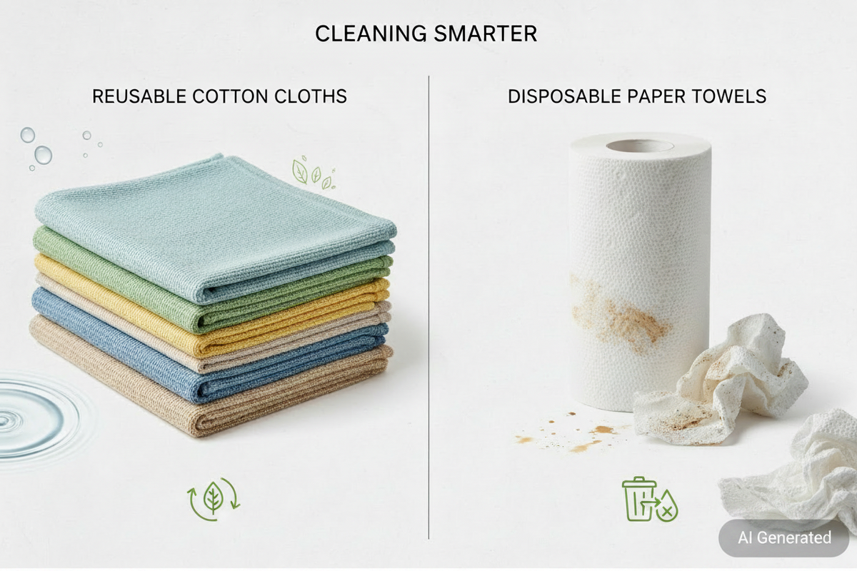 Baumwollputzlappen oder Papierwischtücher – Was ist besser für Werkstatt und Industrie? | Putzlappenshop